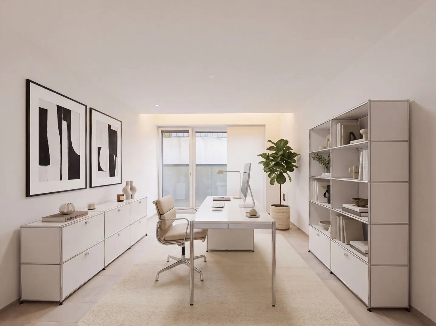 Minergie-certified with a view: Elevator with direct access, 2 bathrooms and 2 parking spaces - Photo 5 of 9