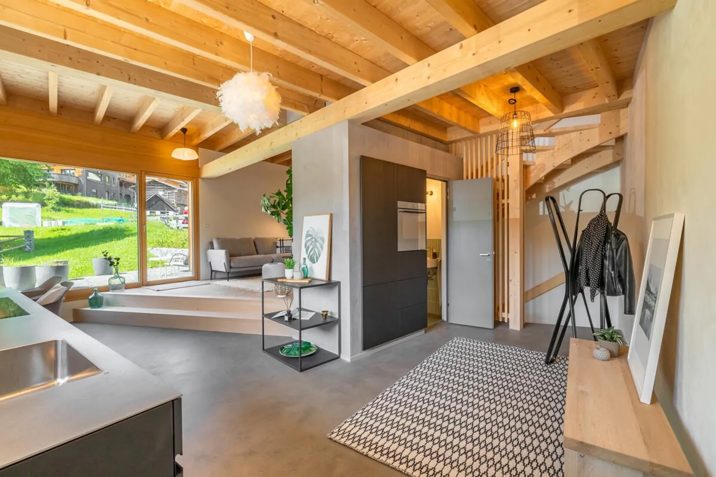 Holiday home with a view and modern architecture in Seewis - Photo 2 of 6
