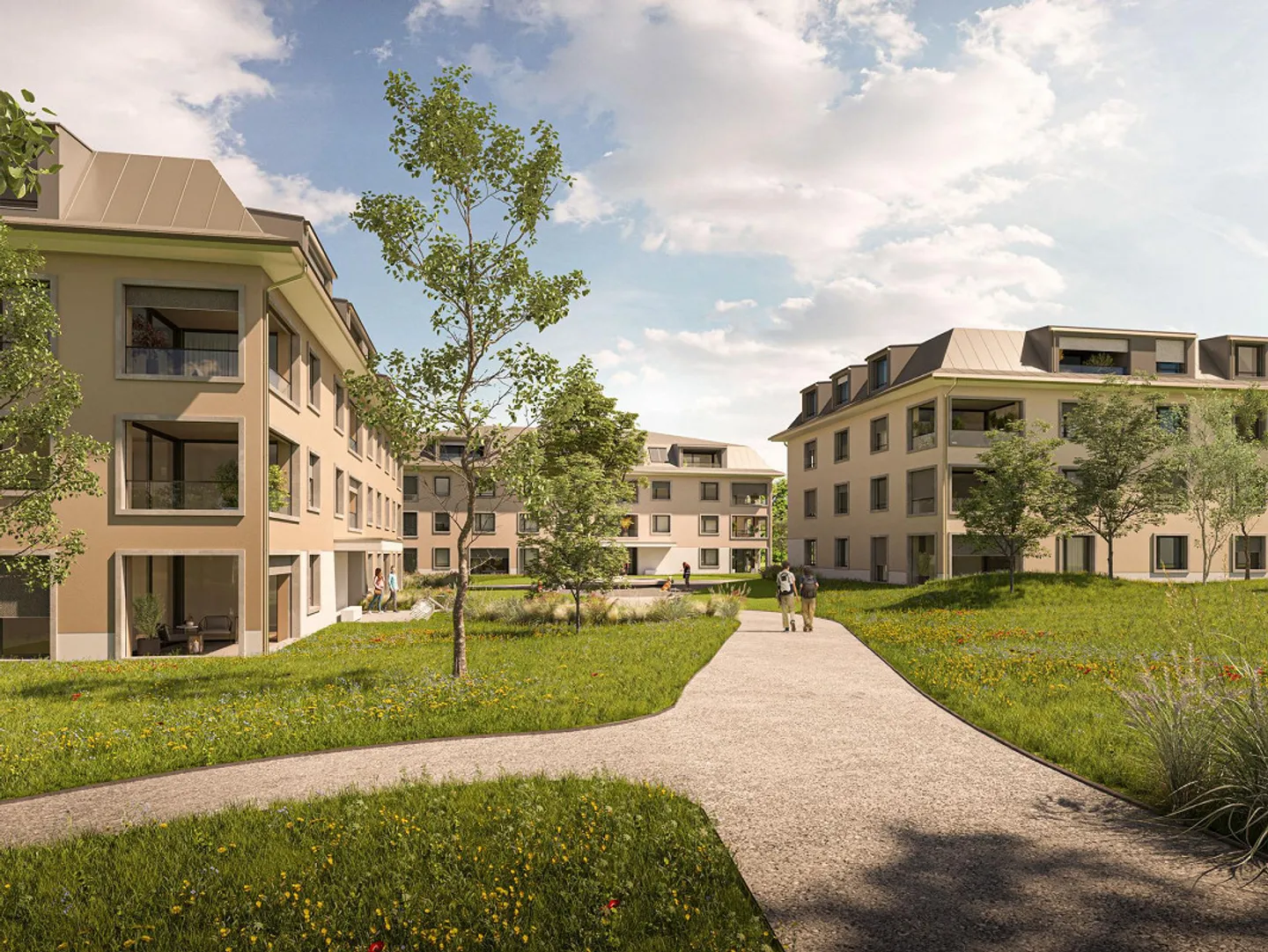 «Charmante Wohnung an idyllischer Lage im Park» - Foto 3 von 4