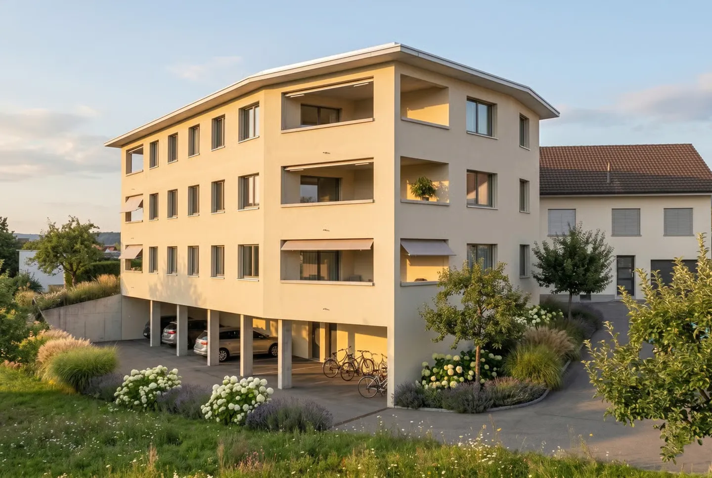 3 appartements avec 4,5 pièces dans un petit complexe résidentiel de 6 unités - Photo 1 sur 7