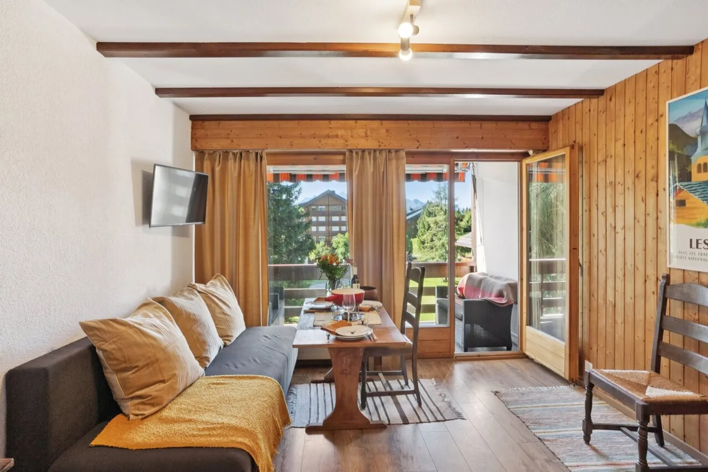 Emeraude 26 - Studio splendidamente arredato per 3 persone con balcone sud - Foto 2 di 12