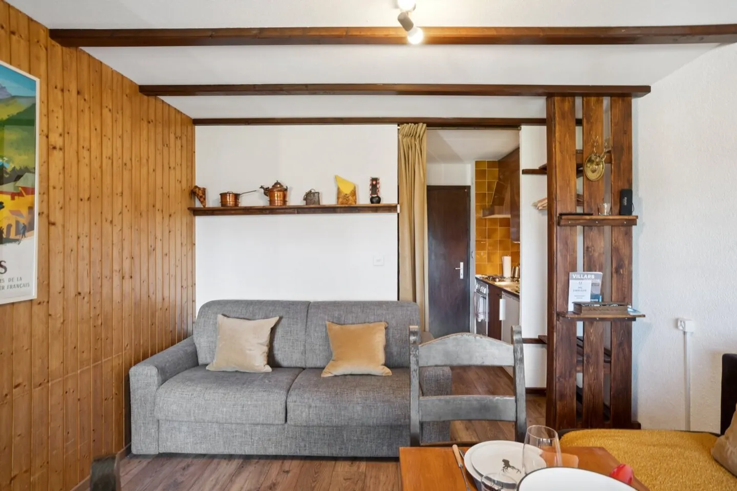 Emeraude 26 - Studio splendidamente arredato per 3 persone con balcone sud - Foto 6 di 12