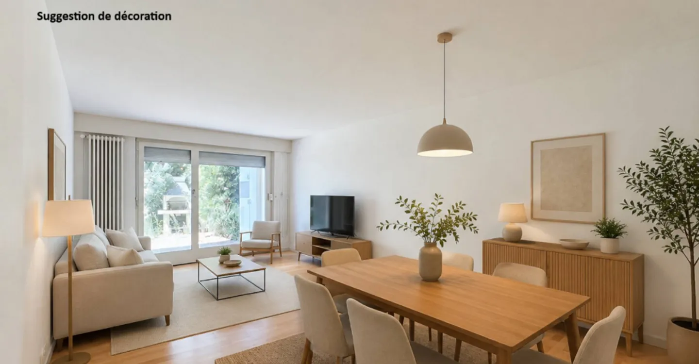 Charmante Wohnung mit Terrasse - Foto 3 von 10