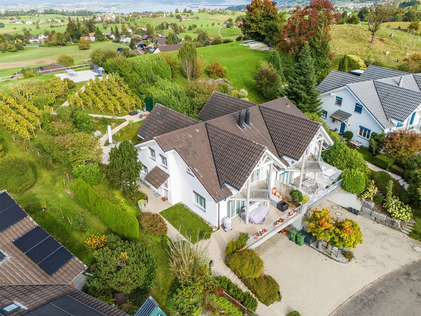 Idyllic family house with vineyard, double garage and view of Lake Zurich - Photo 1 of 21