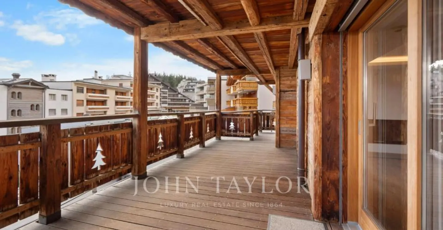 Appartamento in stile chalet a Montana - Foto 6 di 13