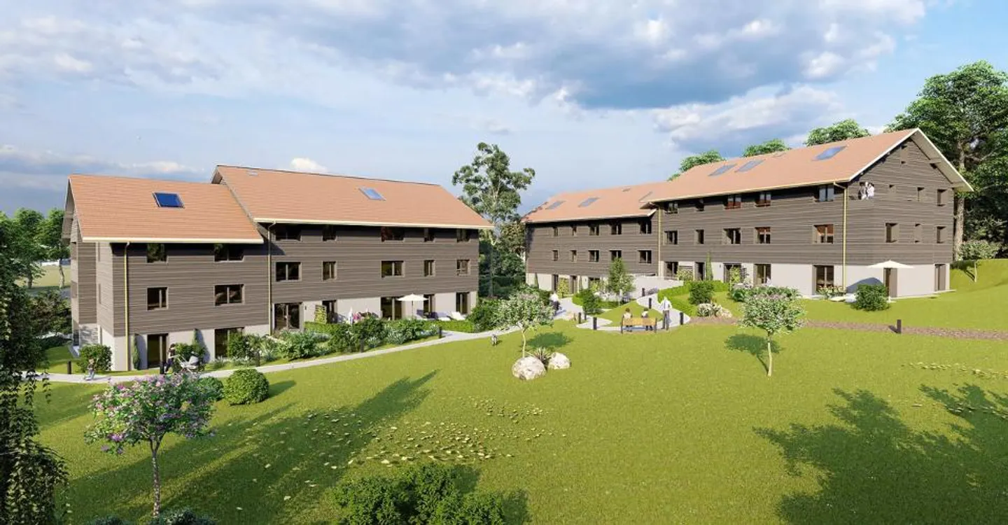 Modernes 4-Zimmer-Apartment in einem Neubau in Satigny - Foto 1 von 2