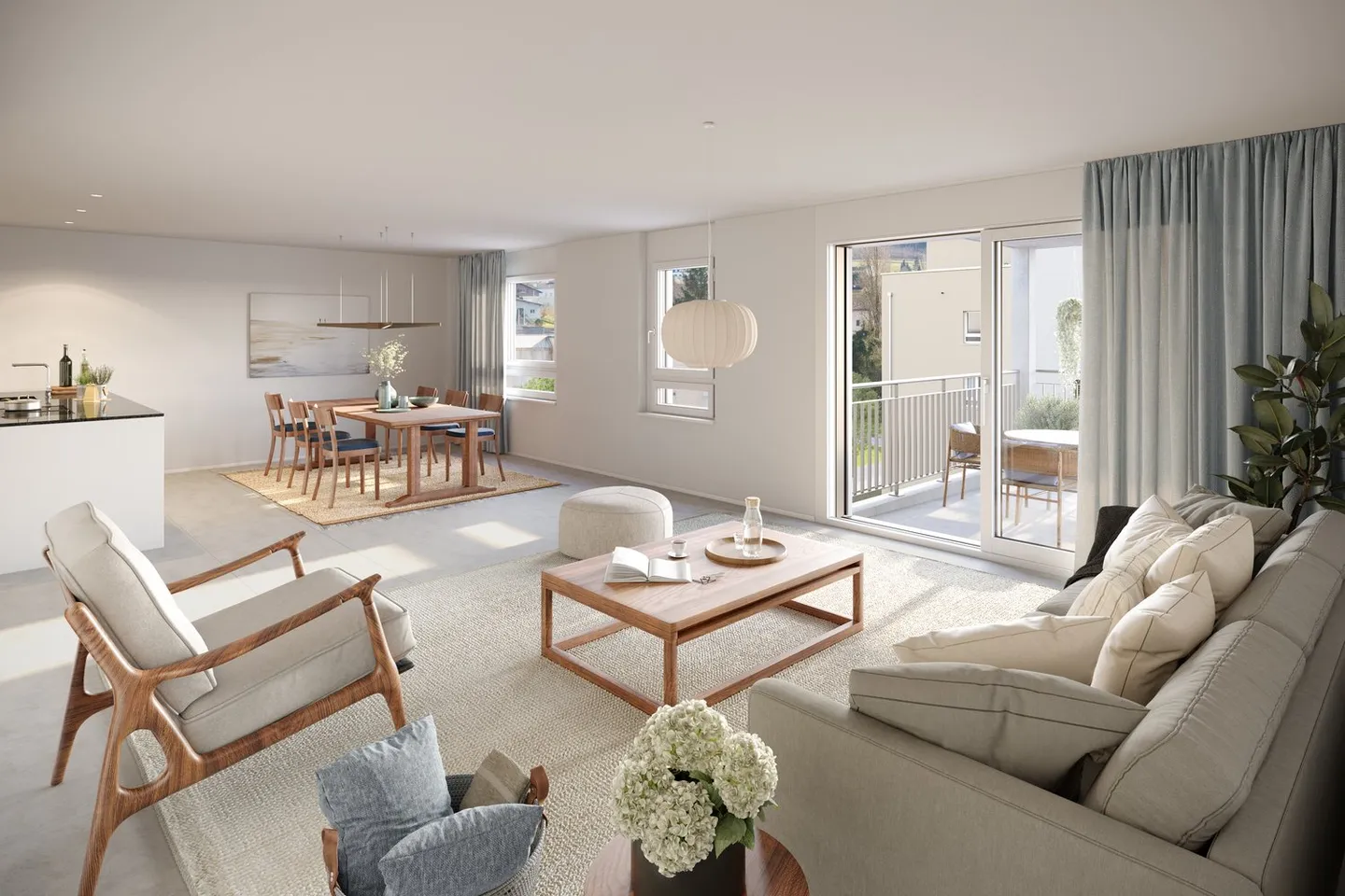 Modernes Apartment in Porrentruy - Foto 4 von 4