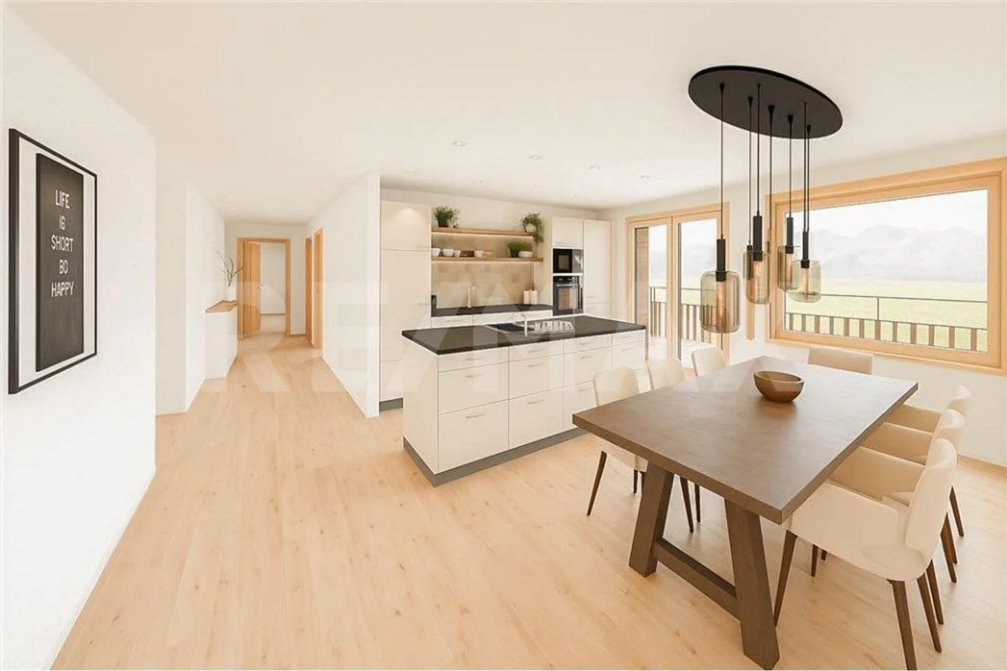 Dreamlike, age-appropriate 3.5-room penthouse apartment with a view over the entire Brienz Lake - Photo 4 of 13