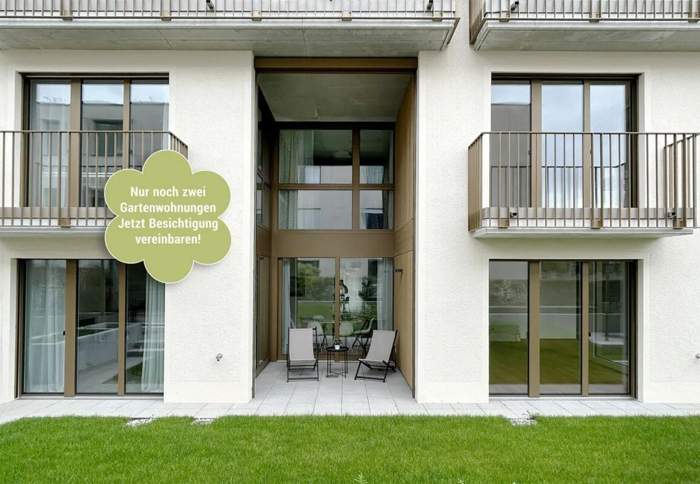 Charmante Maisonettewohnung mit eigenem Garten im Herzen von Reinach - Foto 8 von 9