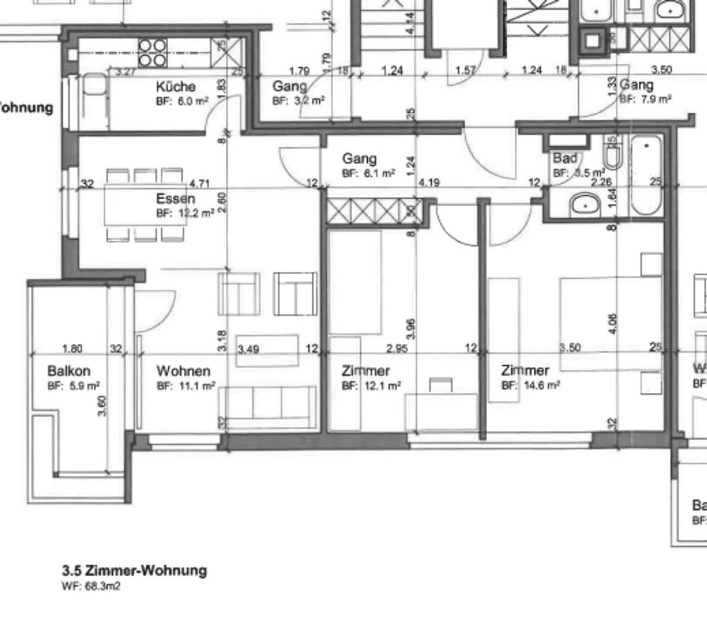 Familienfreundliche Wohnung in Wil - Foto 10 von 10