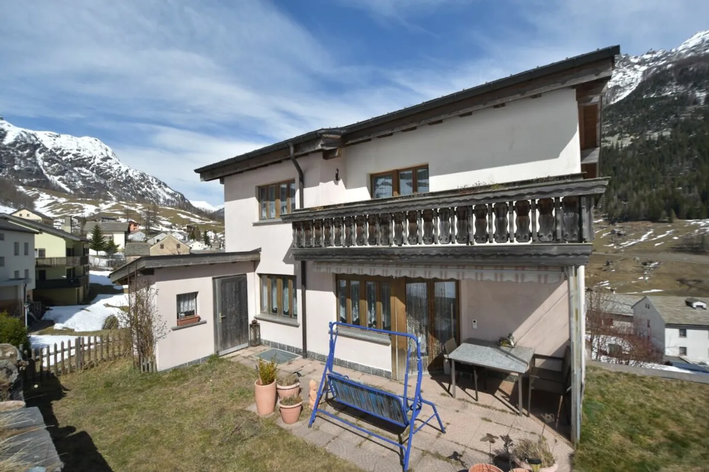 Charmantes Einfamilienhaus in Simplon - Foto 1 von 14