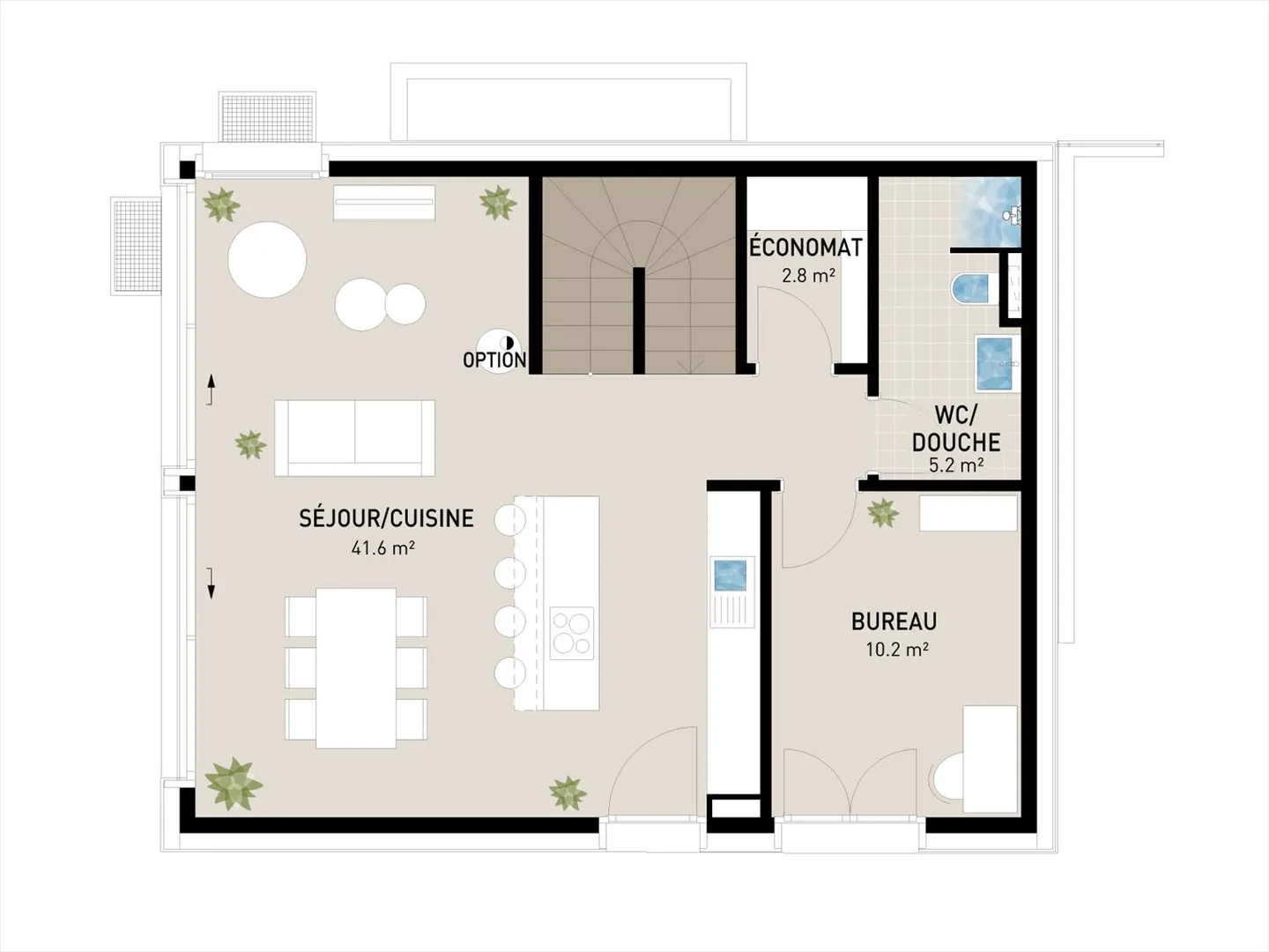 Villa moderna con 159 m2 di superficie utile, 6,5 stanze e 2 posti auto inclusi. Terreno A - Foto 6 di 14
