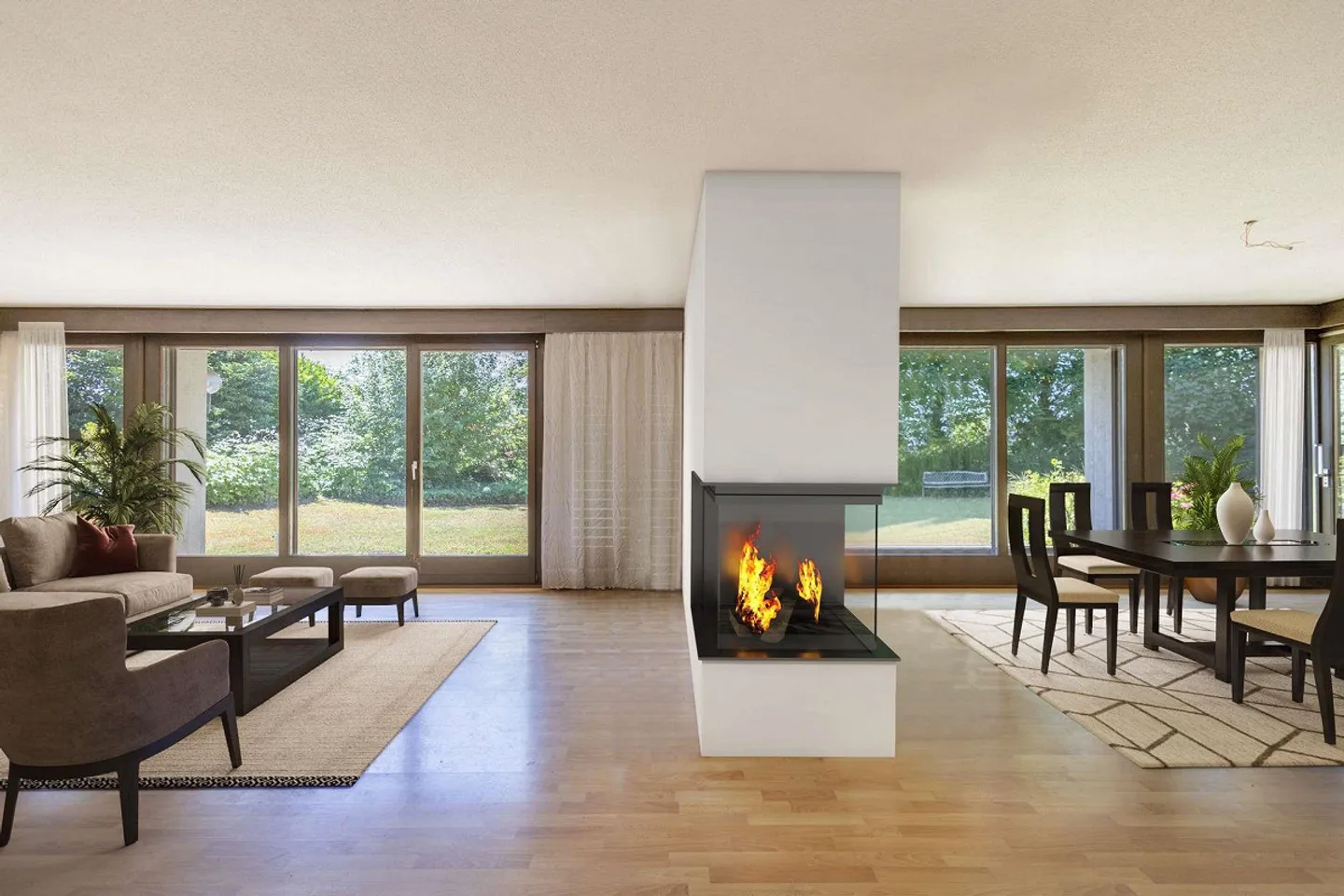 RESERVIERT: Exklusive 6.5 Zimmer-Villa mit Parkanlage und Privatspähre in Watt - Foto 6 von 9