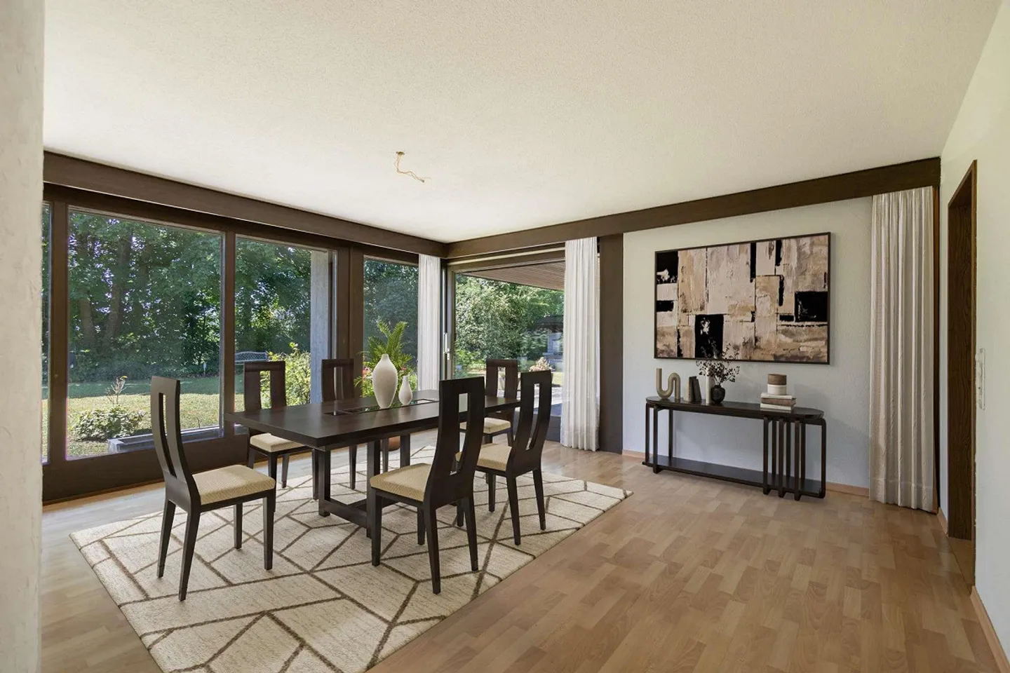 RESERVIERT: Exklusive 6.5 Zimmer-Villa mit Parkanlage und Privatspähre in Watt - Foto 7 von 9