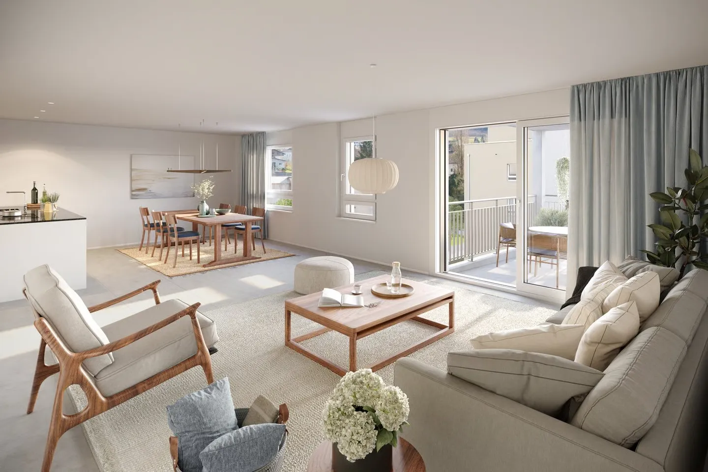 Modernes Apartment in Porrentruy - Foto 4 von 4