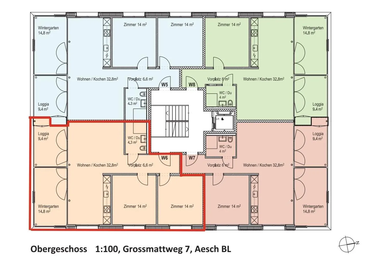 Moderne Wohnung mit Wintergarten - Foto 14 von 15