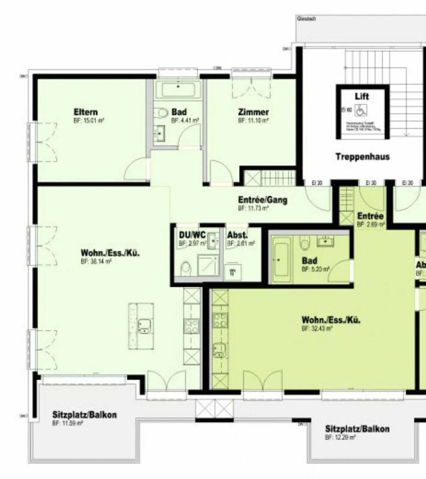 bright 3.5-room apartment - Photo 8 of 10