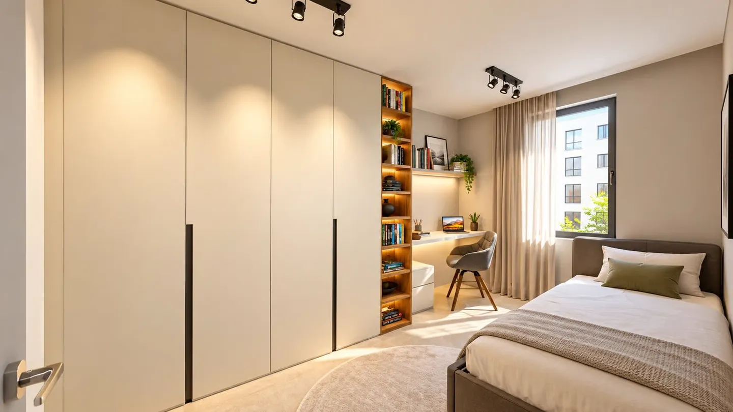 Nouvelle construction - appartement de 3 pièces avec mobilier complet inclus dans le prix - Photo 7 sur 7
