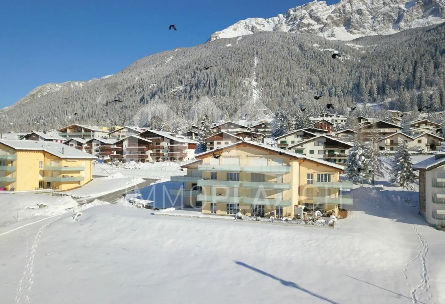 Praktischer Parkplatz in Savognin - Foto 1 von 1