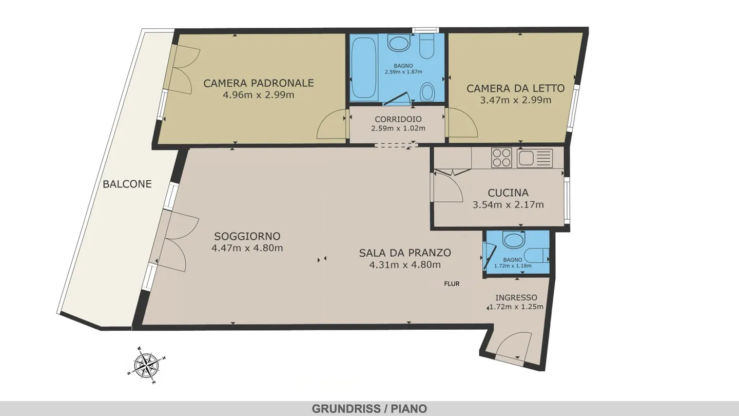 Light, Location, Quality of Life - Your Oasis of Comfort in Muralto - Photo 14 of 14