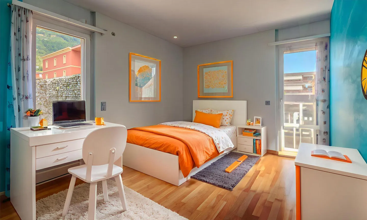 Maison individuelle lumineuse 5.5 avec grand jardin privé à Bioggio - Photo 8 sur 12