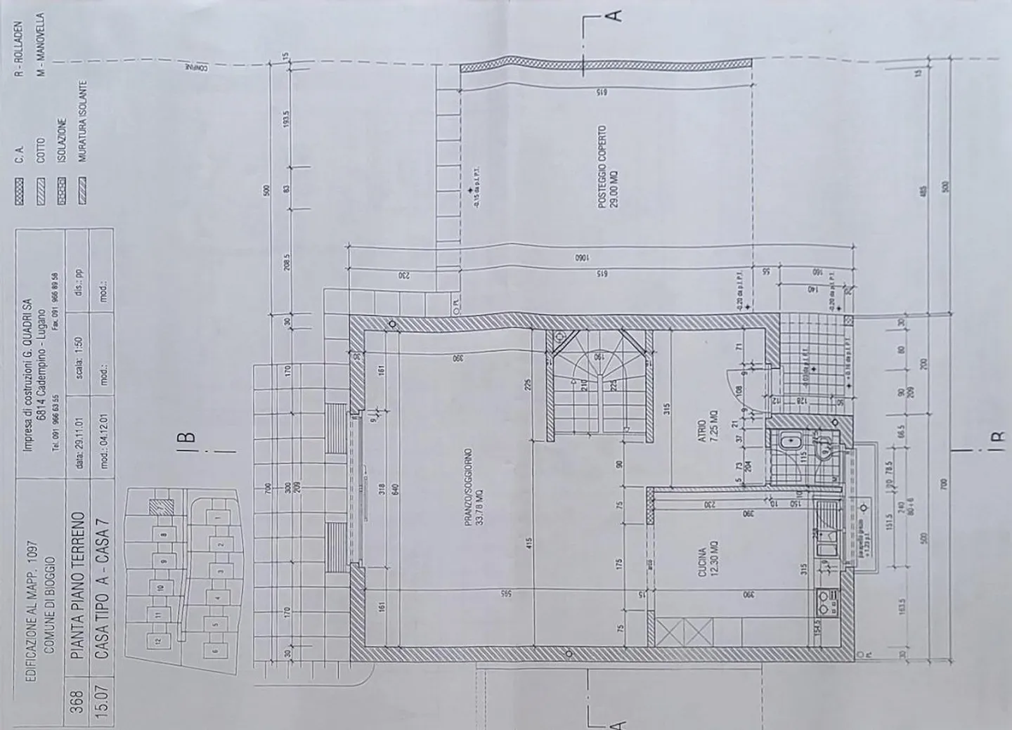 Maison individuelle lumineuse 5.5 avec grand jardin privé à Bioggio - Photo 10 sur 12