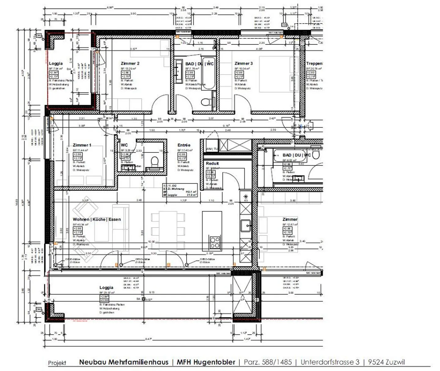 Modern 4.5-room new apartment in Zuzwil - Photo 13 of 13
