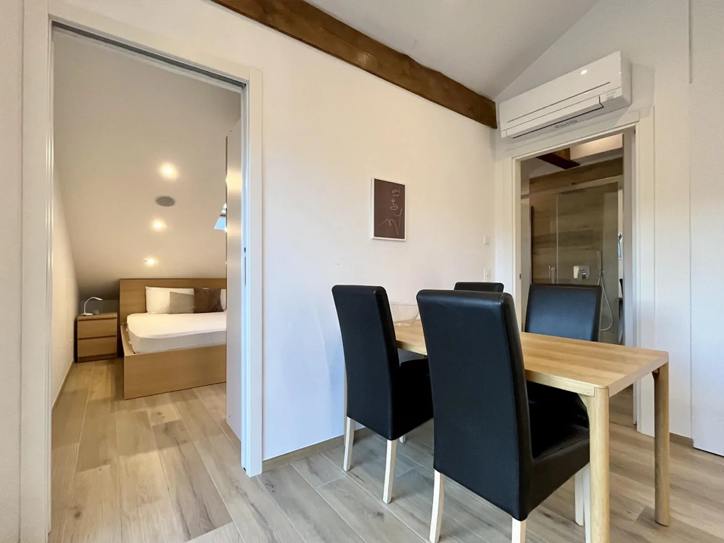 AFFITTASI STUPENDO 2.5 LOCALI ARREDATO A LUGANO CANOBBIO - Foto 4 di 13