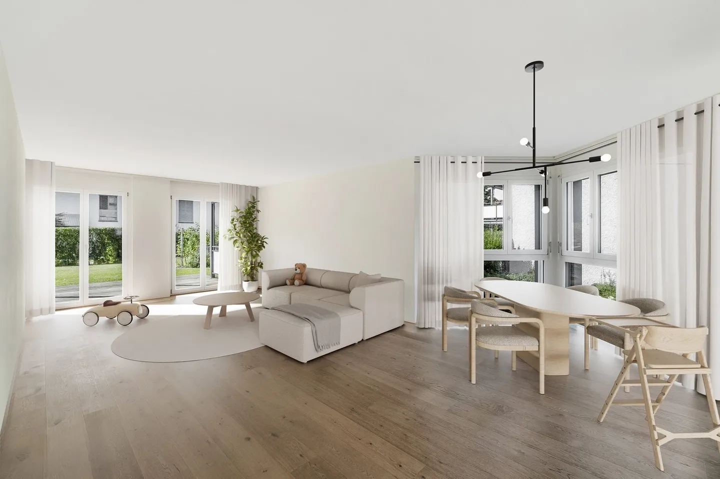 Prima Oberrohrdorf : Appartement 4.5 pièces W3 - Photo 3 sur 10