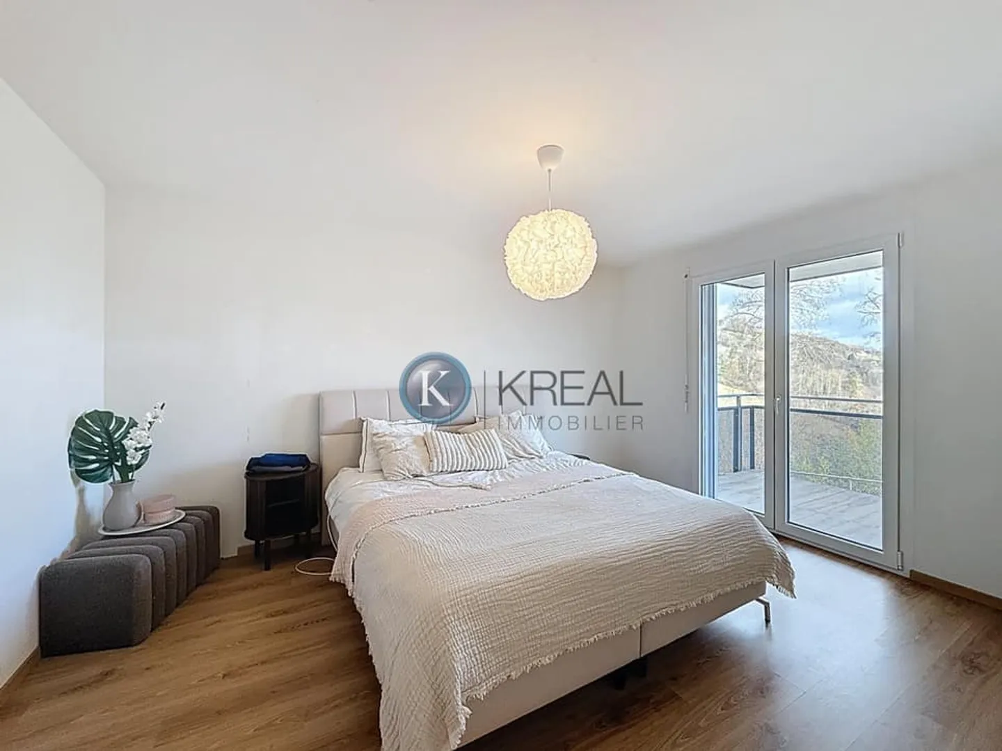 Charmante maison jumelée de 5,5 pièces ? cadre verdoyant à 25 min de Lausanne - Photo 11 sur 13