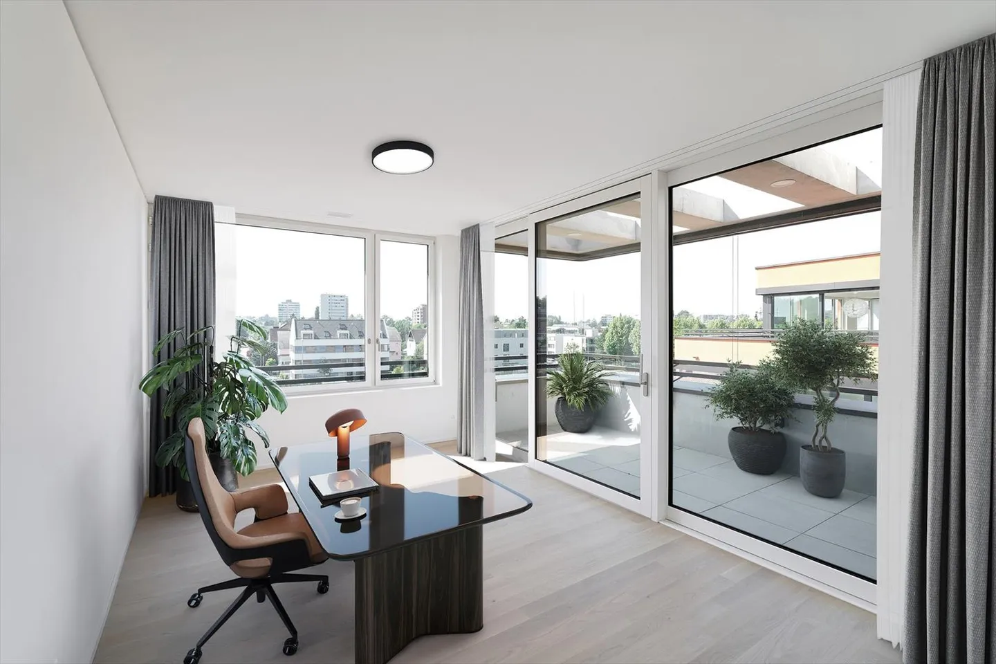 Stylish Penthouse Above the Rooftops of Allschwil - Photo 5 of 9