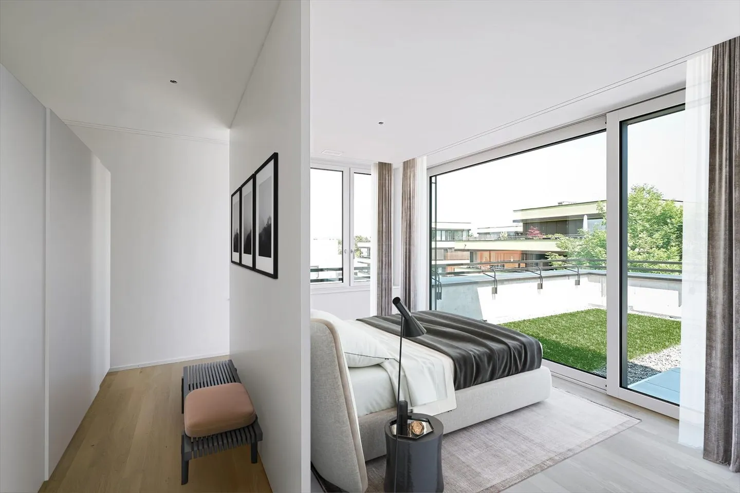 Stylish Penthouse Above the Rooftops of Allschwil - Photo 6 of 9