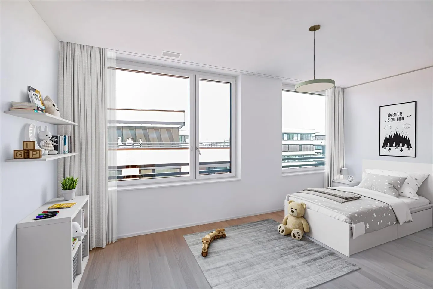 Stylish Penthouse Above the Rooftops of Allschwil - Photo 7 of 9