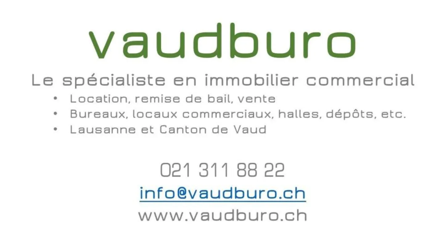 Vaud local storage showroom depot for rent in Budron Mont-sur-Lausanne - Photo 11 of 11