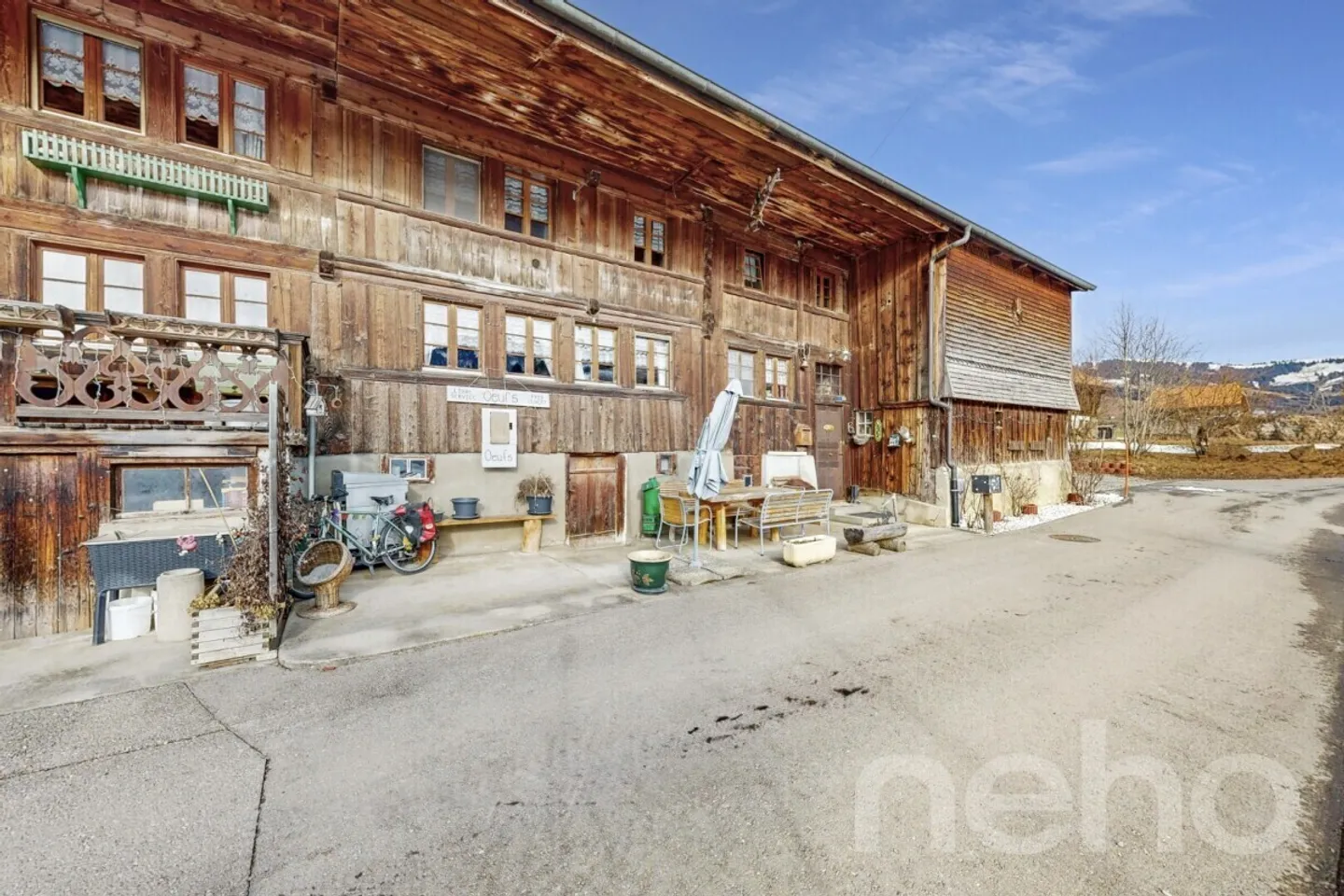 Eine atypische Farm, die im Herzen von Gruyère neu erfunden werden soll - Foto 2 von 12