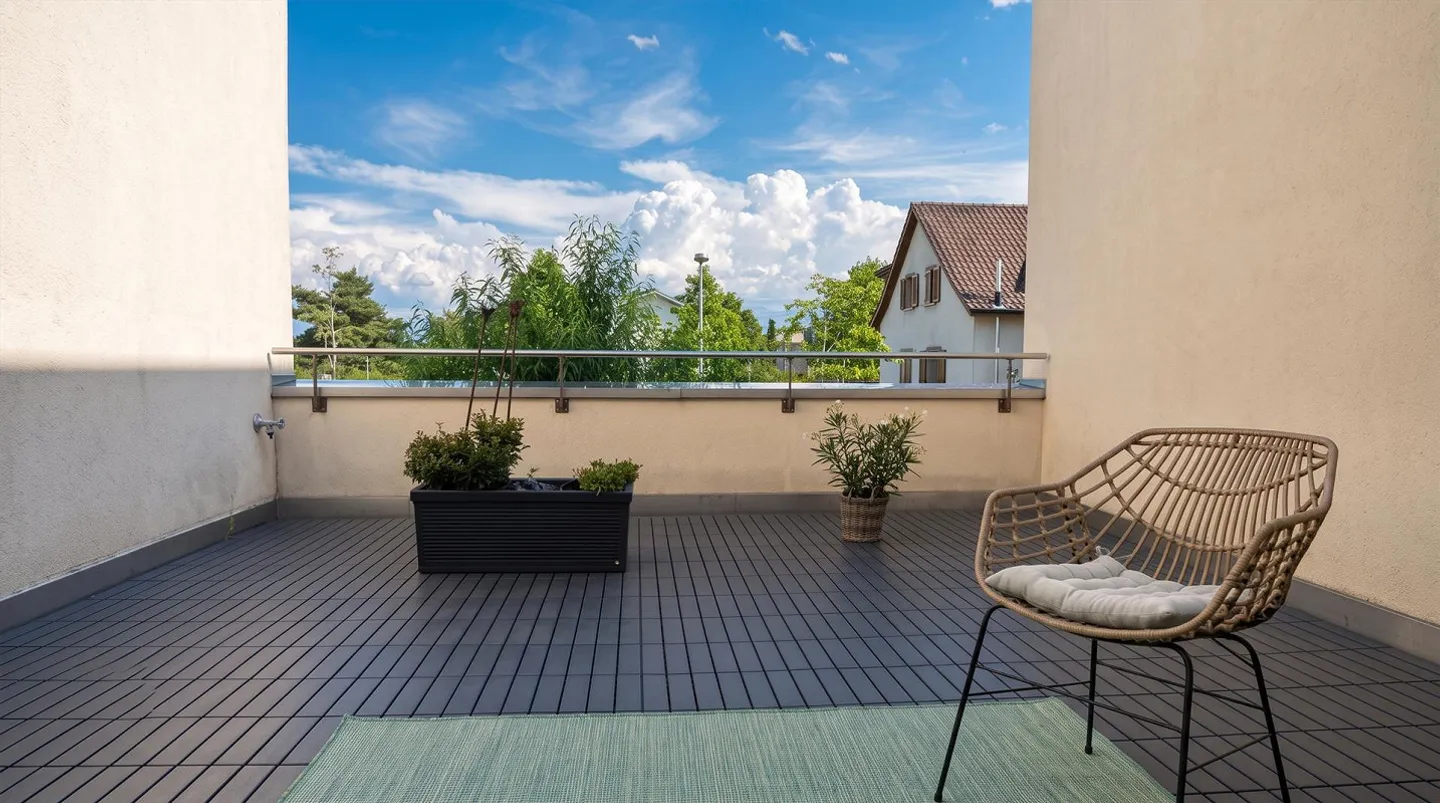 Casa Atrium di 5,5 stanze: Oasi abitativa luminosa con vista sulle montagne - Foto 11 di 11