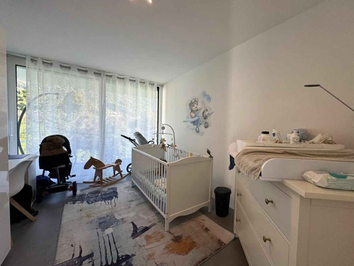 Apartment with terrace and stunning view of Lugano and the mountains - Photo 5 of 7