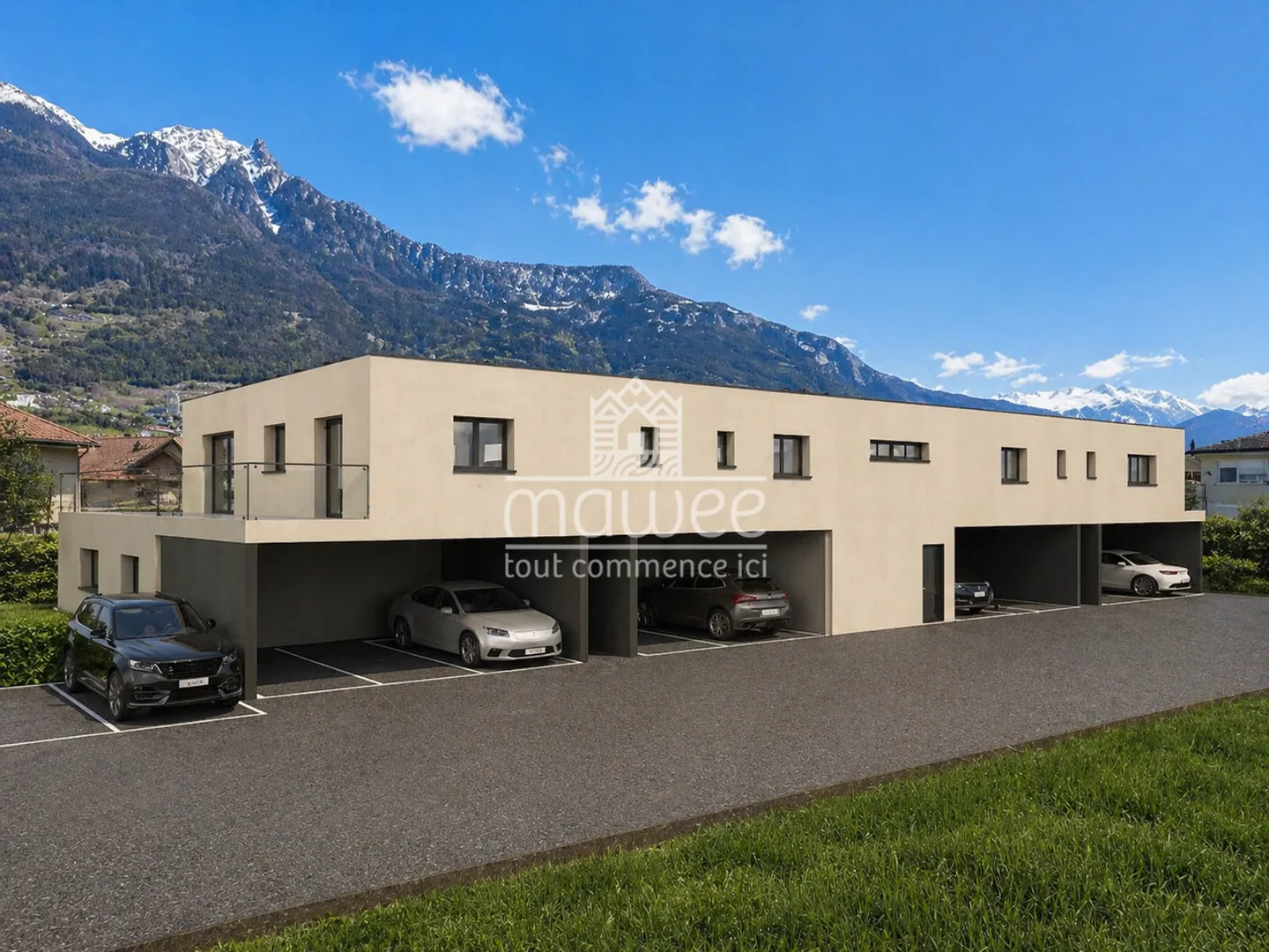 3,5-Zimmer-Wohnung mit Ausstattungen nach Wahl des Käufers! - Foto 1 von 9
