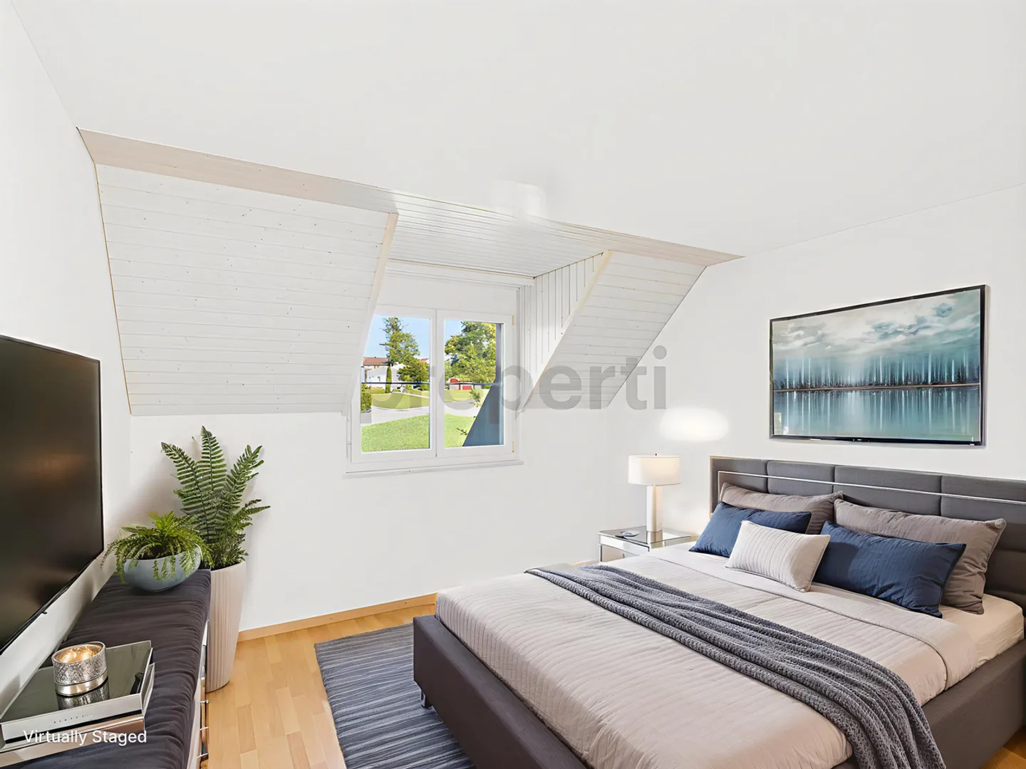 Unique 4.5-room penthouse with fireplace in Laufen, Canton BL - Photo 5 of 13