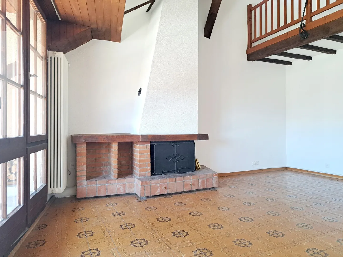 PLAINE 1, appartamento duplex di 2,5 locali con camino - Foto 1 di 10