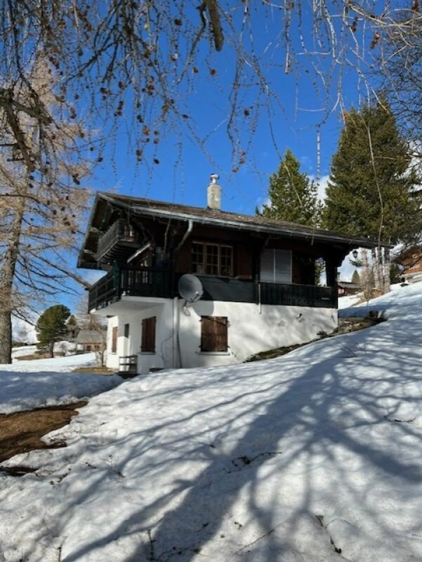 Schönes Chalet mit zwei Wohnungen im Miteigentum - Foto 1 von 14