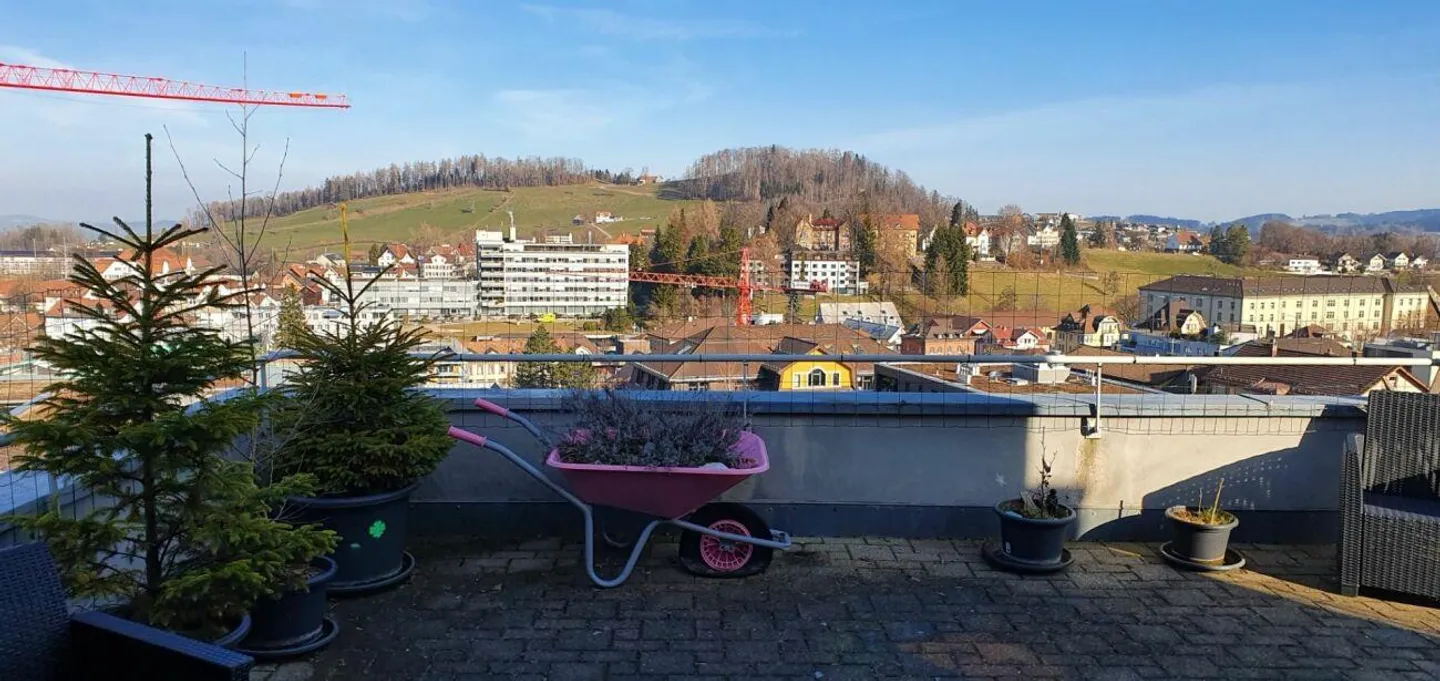 Belle appartement spacieux de 3,5 pièces avec une grande terrasse - Photo 1 sur 13