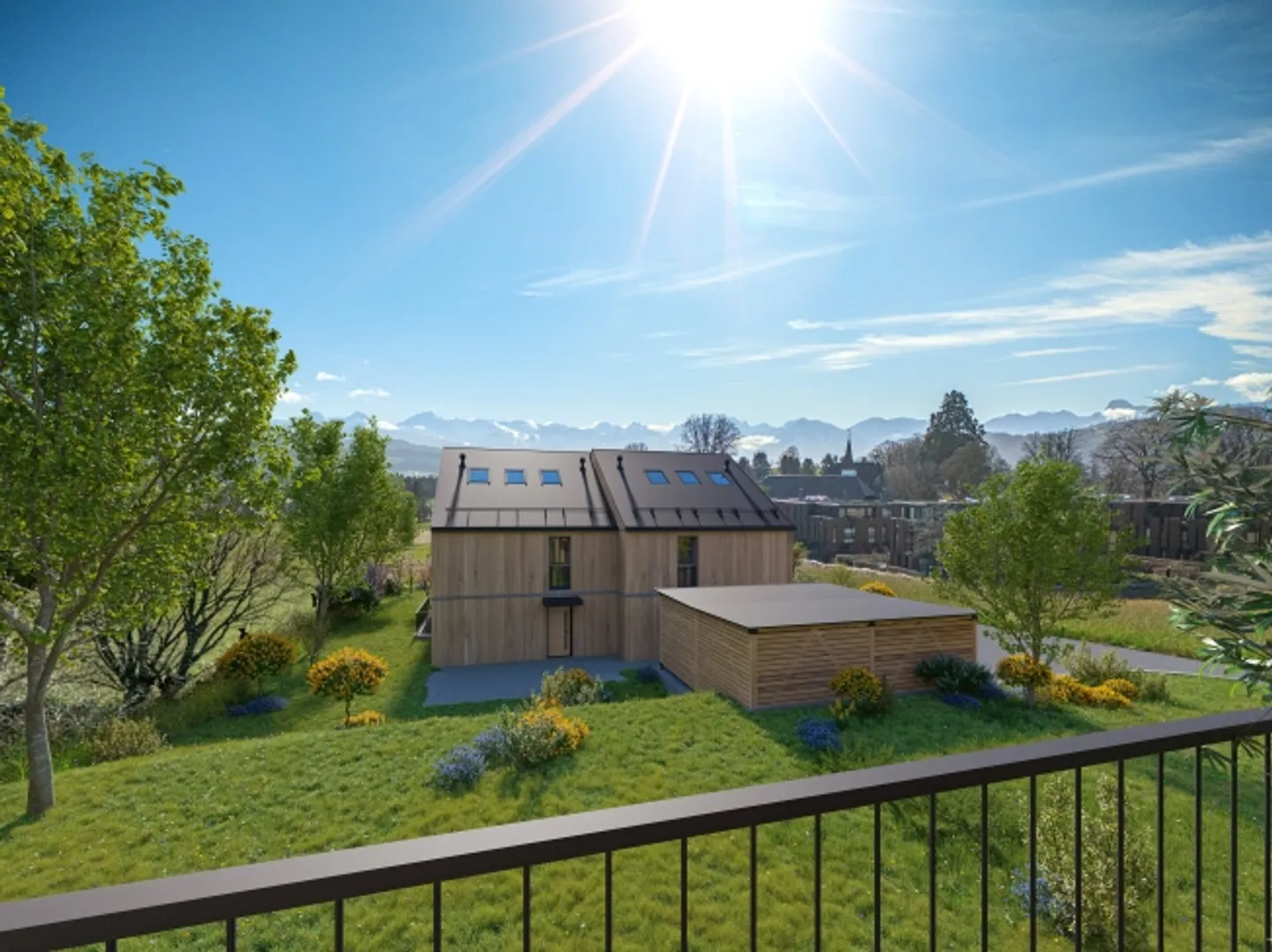 MAISON INDIVIDUELLE C1 - VOTRE MAISON AVEC VUE SUR LES ALPES ET CHARME - Photo 6 sur 8