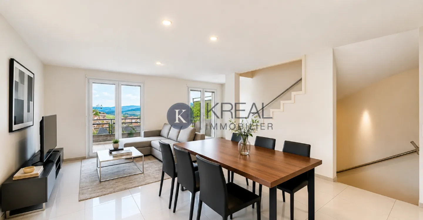 Moderne Reihenhaus in Moudon - Foto 4 von 10