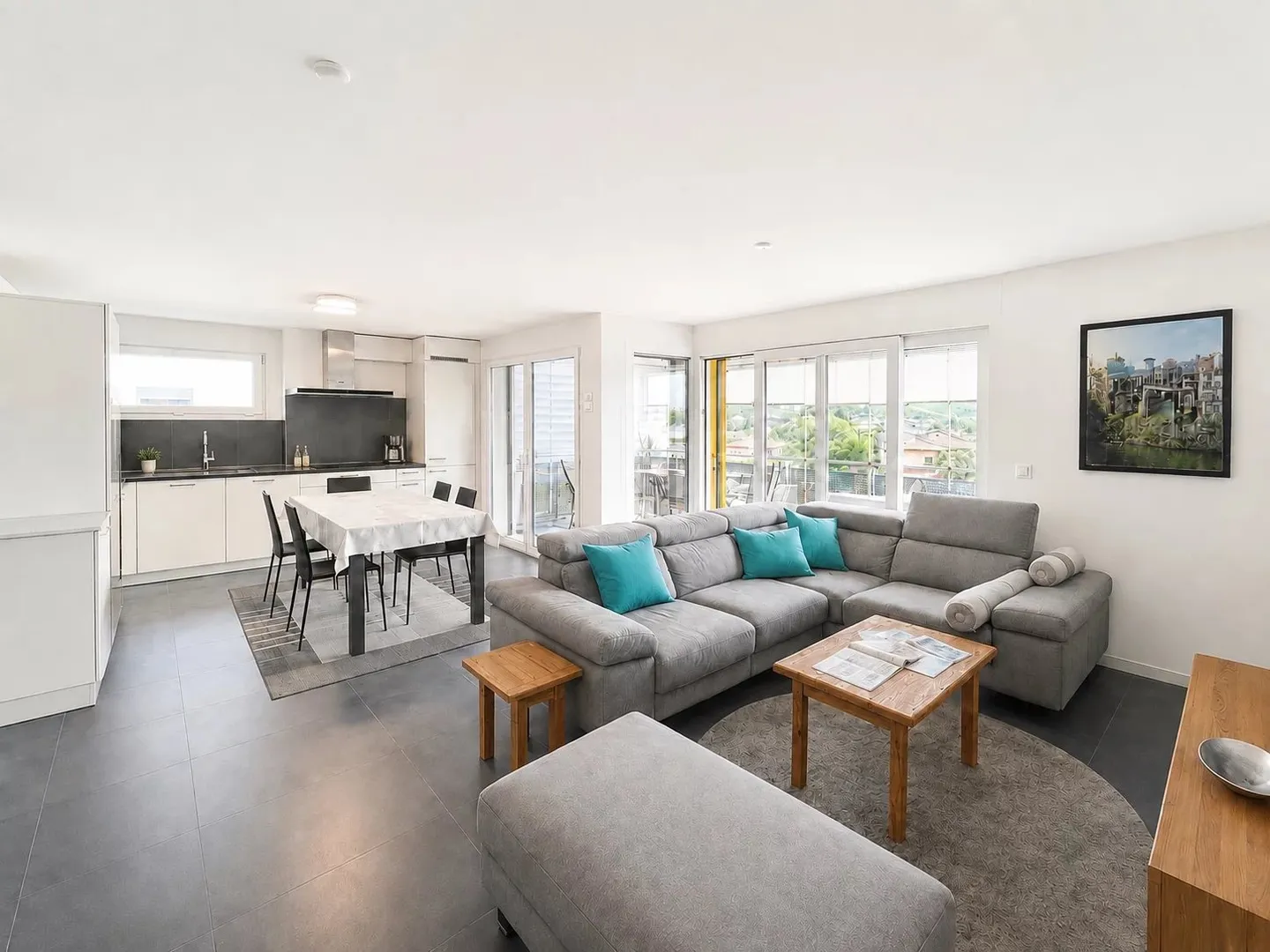 Modernes Apartment mit Terrasse - Foto 3 von 7