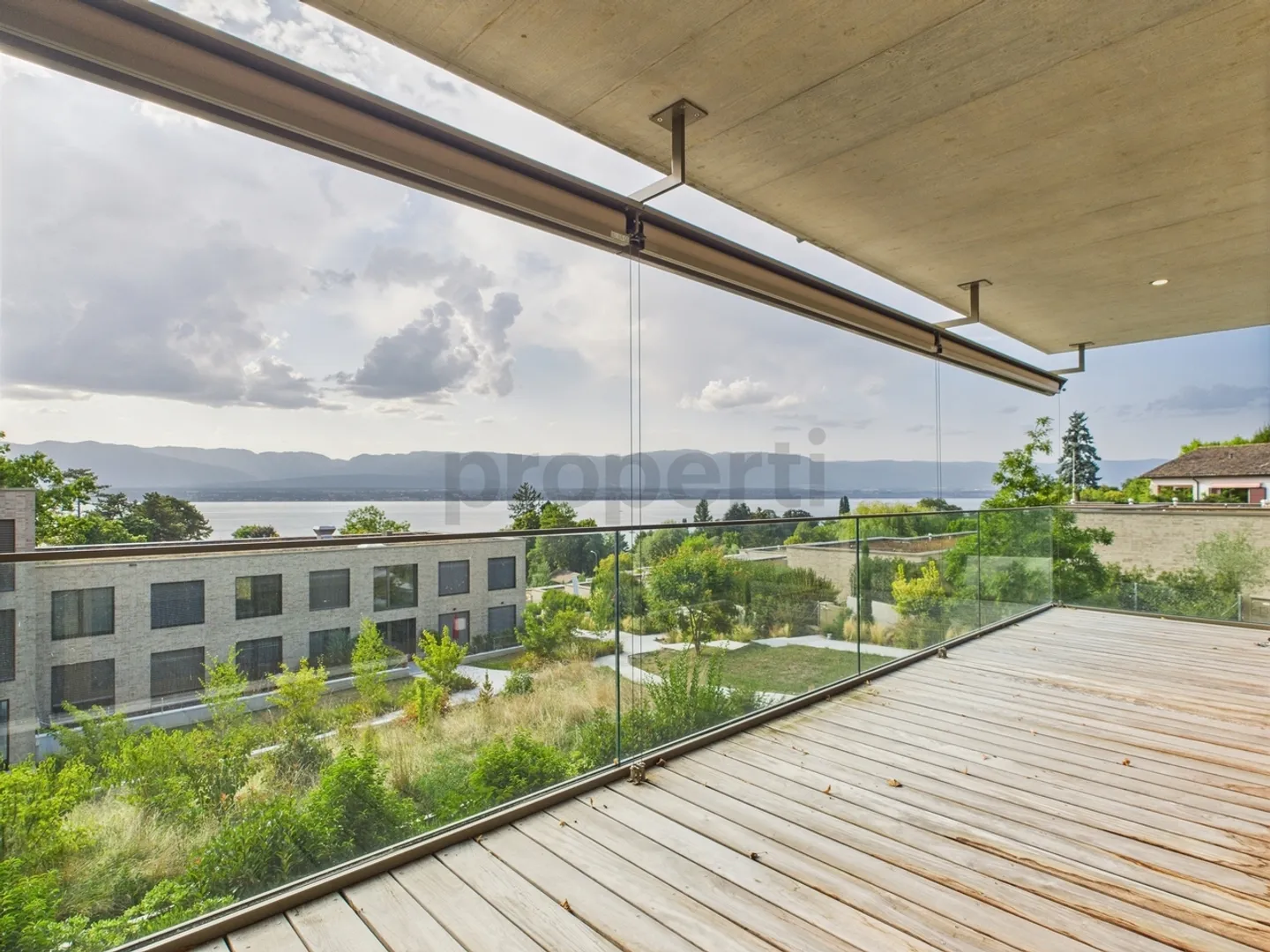 Appartement moderne et lumineux de 5.5 pièces avec terrasses et parkings à Hermance - Photo 11 sur 12