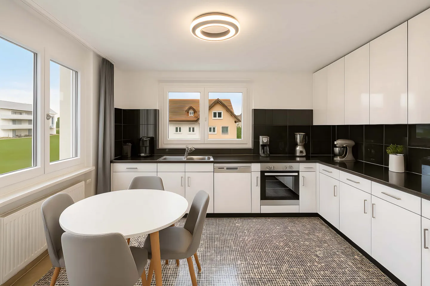 Chices Appartement mit Marmor - Foto 4 von 5
