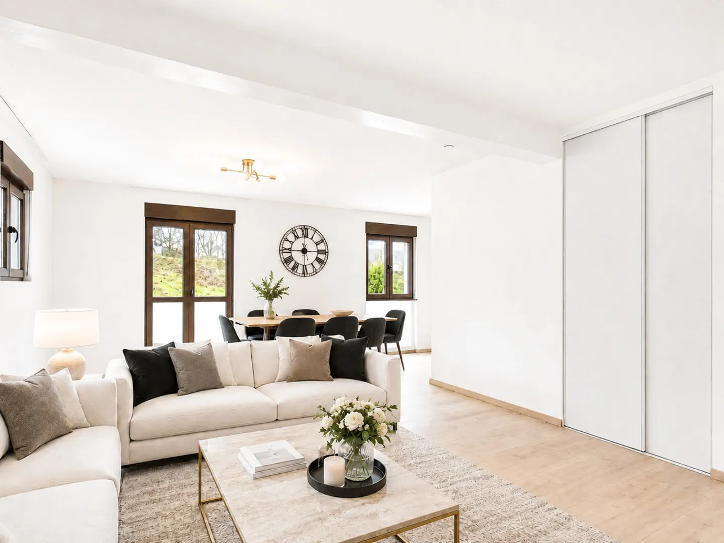 Beautiful modern semi-detached house with 4.5 rooms in the heart of St-Aubin - Photo 4 of 11