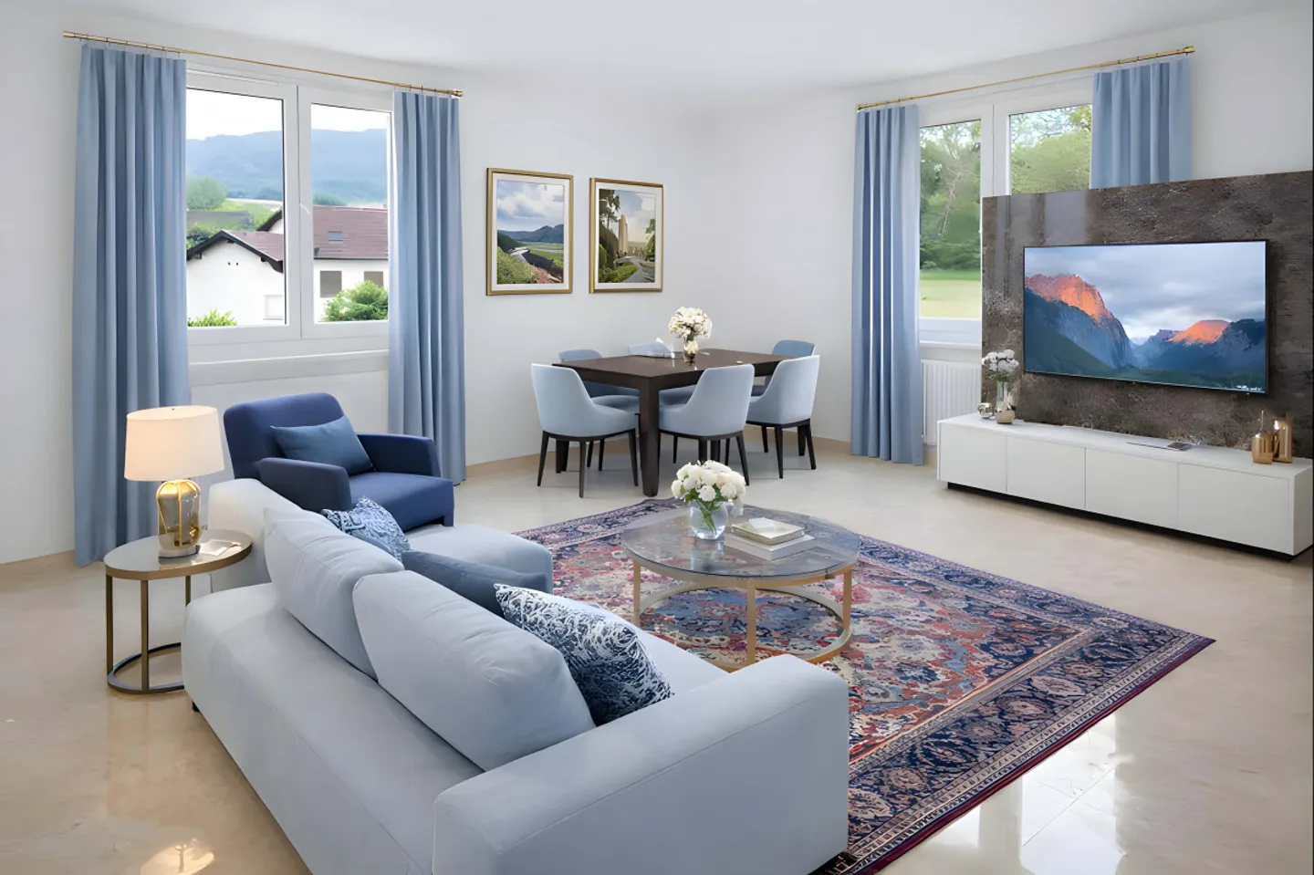 Geräumige Wohnung mit hellem Interieur - Foto 1 von 5