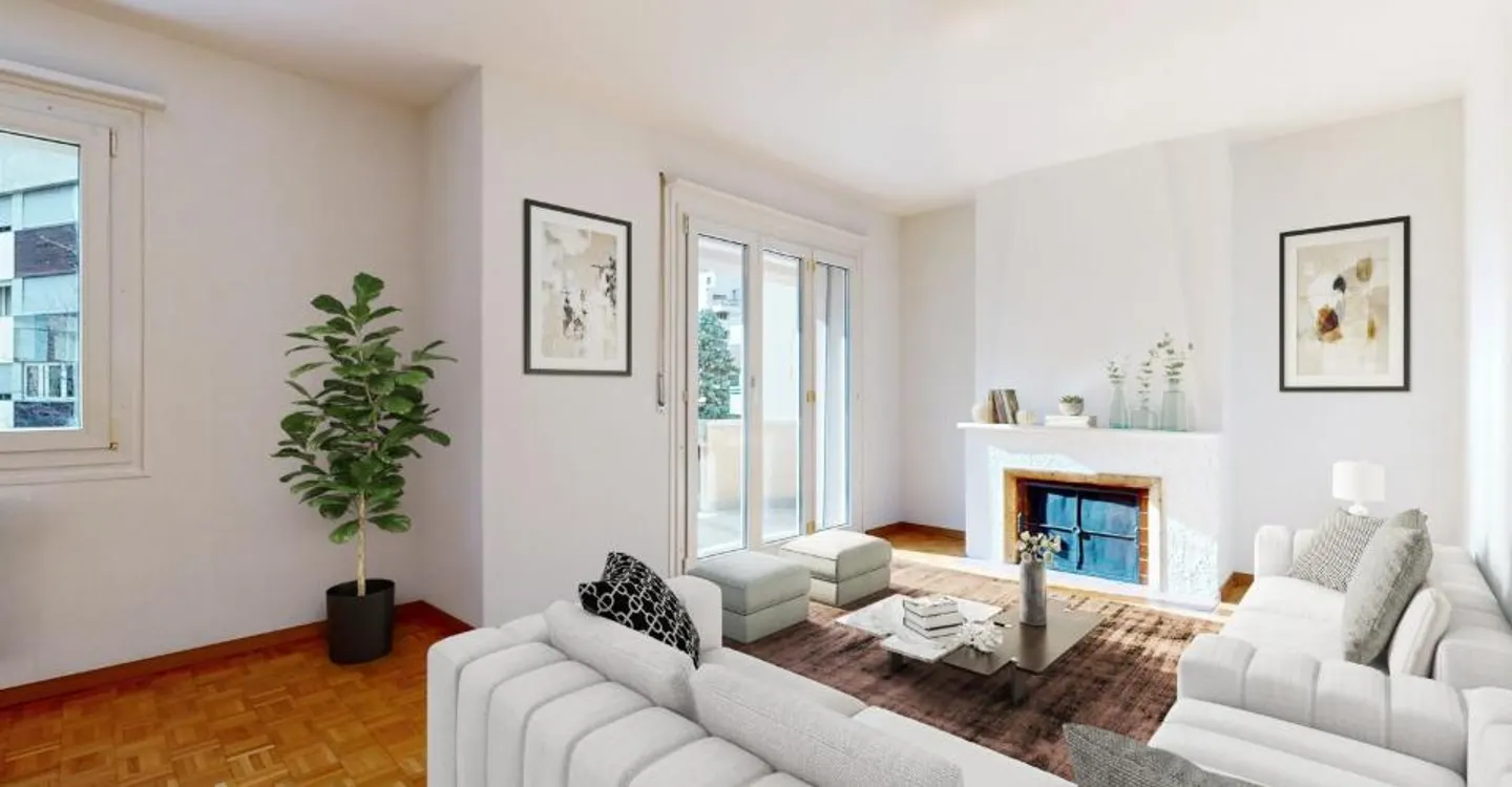 Spazioso appartamento di 3.5 locali in una zona tranquilla - Foto 1 di 9